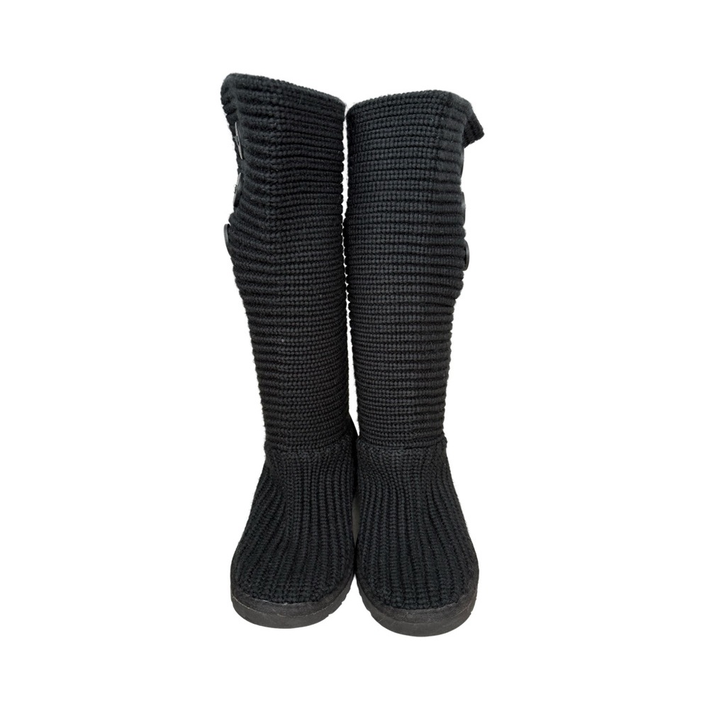 UGG Classic Cardy Knit Button Boots Grunge Cozy - Picture 4 of 12